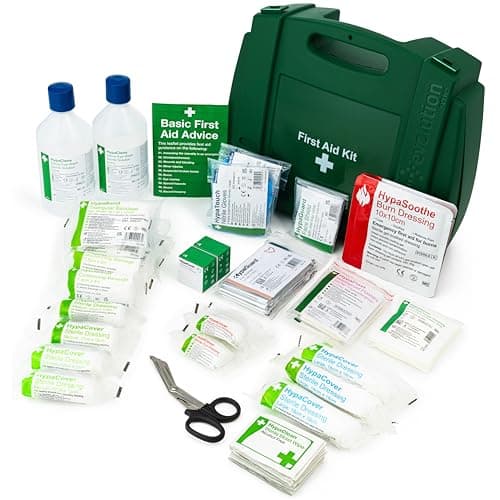 Image of Safety First Aid Group K303WMD Evolution BS 8599 Compliant First Aid and Eyewash Kit Medium Fully Stocked