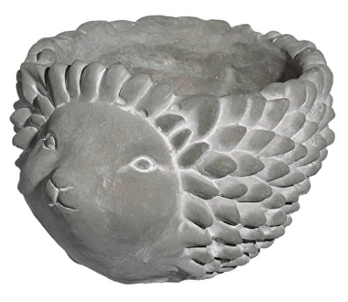 Image of Classic Home and Garden Hedgehog Planter, Cement, Natural, L