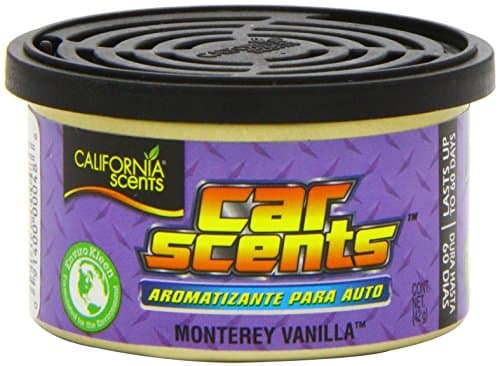 Image of California Car Scents Monterey Vanilla Air Freshener Home Van Office Taxi X 1