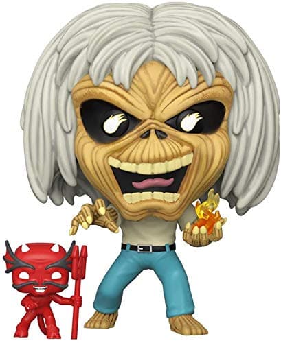 Image of Funko POP! Rocks: Iron Maiden - Number Of the Beast - (Skeleton Eddie) - Collectable Vinyl Figure - Gift Idea - Official Merchandise - Toys for Kids & Adults - Music Fans