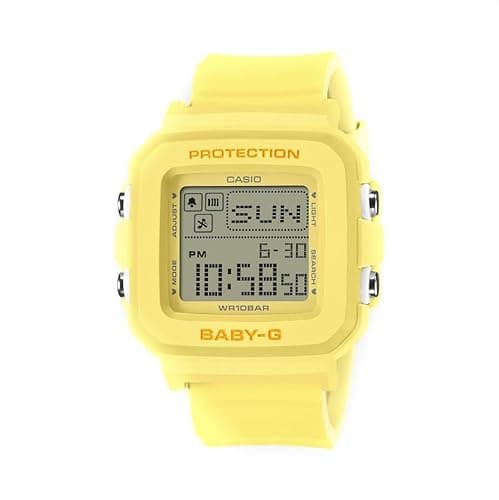 Image of Casio BGD-10KH-9ER Baby-G Digital Yellow Rubber Watch