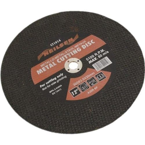 Image of 12" Metal Cutting Discs 300 mm Pack of 5