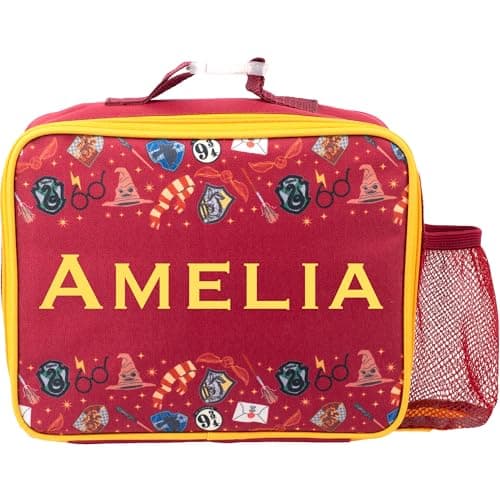 Image of Harry Potter Personalised Children’s Lunch Bag - Thermal Insulated Kids Snack Bag for Girls & Boys School Lunch Bag for Girls