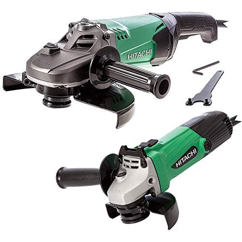 Image of HiKOKI 115/230mm 4.5"/9" Angle Grinder Twin Pack G12STX + G23ST 240V