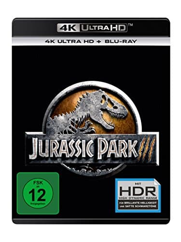 Image of JURASSIC PARK 3-4K Ultra-HD - MOVIE [Blu-ray] [2001]