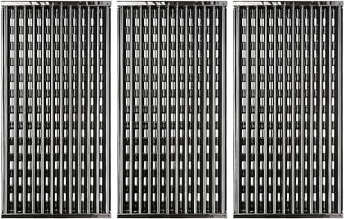 Image of Denmay Infrared Cooking Grate 43.2 cm for Charbroil Performance TRU Infrared 3 Burner Gas Grill Replacement Parts for Charbroil 463371116, Broilking Baron 490 420, Napoleon LEX 485, Pack of 3