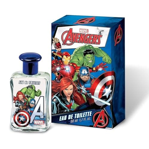 Image of Marvel Avengers Eau De Toilette Natural Perfume - Long-Lasting EDT Perfume for Kids and Adults - Playful and Vibrant Scent - Best Gift for Children, 50ml