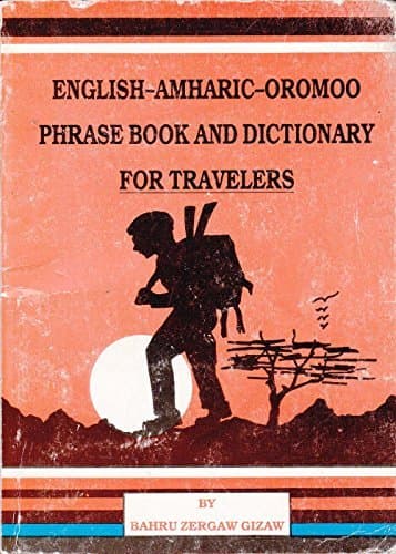 Image of English-Amharic-Oromoo phrase book and dictionary for travelers