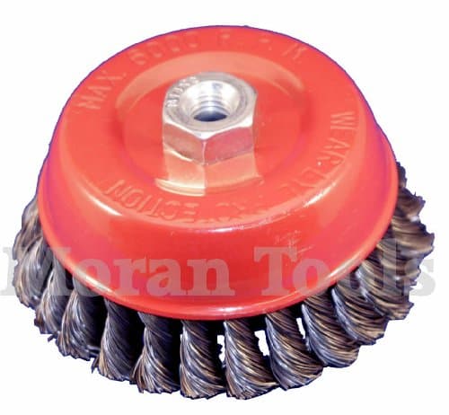 Image of Wire Cup Brush Twist Knot 125mm 1 Pack/S