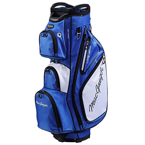 Image of MacGregor Golf VIP Deluxe 14-Way Trolley Bag, 9.5" Top, Blue/White