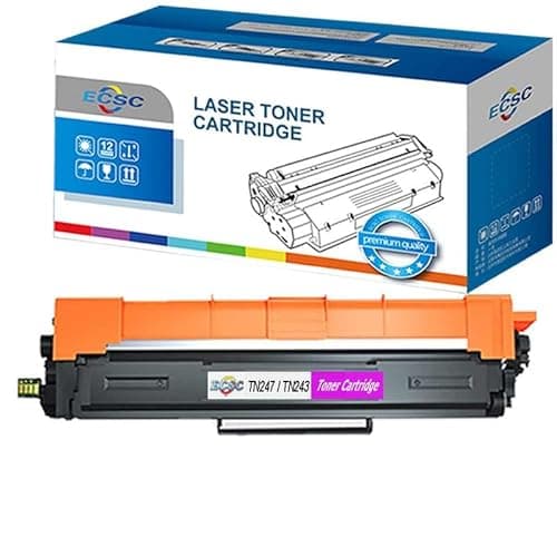 Image of ECSC Compatible Toner Cartridge TN247 / TN243 Replacement For Brother DCP-L3500 DCP-L3510CDW DCP-L3517CDW HL-L3230CDW HL-L3270CDW MFC-L3700 MFC-L3710CW MFC-L3730CDN MFC-L3740CDN Magenta (1-Pack)
