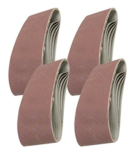 Image of 20 65mm x 410mm Mixed Grade Sanding Belts Sander fits for Bosch Skil 65 410mm All Grade 40g 60g 80g 120g