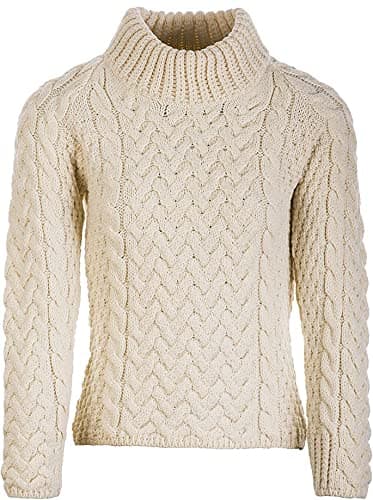 Image of WALKER AND HAWKES - Ladies Merino Wool Arrington Jumper - Pearl - Medium (12-14)