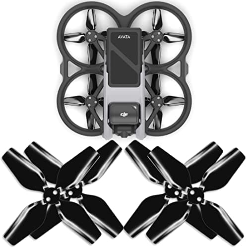 Image of Master Airscrew 4-Blade Upgrade Propellers for DJI Avata - Black, 4 pcs
