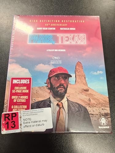 Image of Paris, Texas : 40th Anniversary HD Resoration + Extras / Slipcover / Art Cards (Blu-Ray)