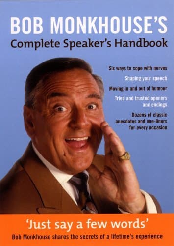 Image of Just Say A Few Words: Written by Bob Monkhouse, 2004 Edition, Publisher: Virgin Books [Paperback]