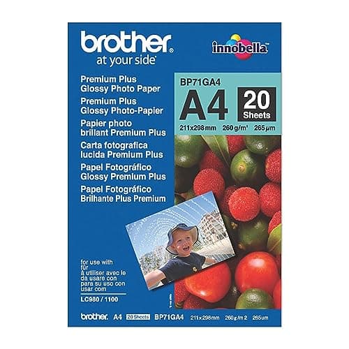 Image of Brother BP71GA4-20 SHEETS A4 PAPER BP71GA4