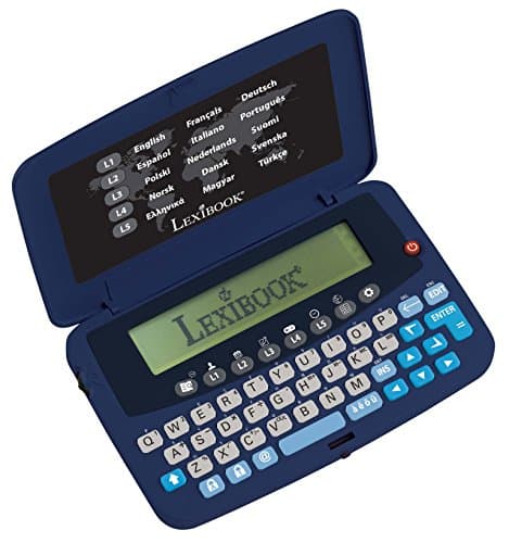 Image of LEXIBOOK, 15-Language Translator, Integrated euro converter, Battery, Purple/Black, NTL1570