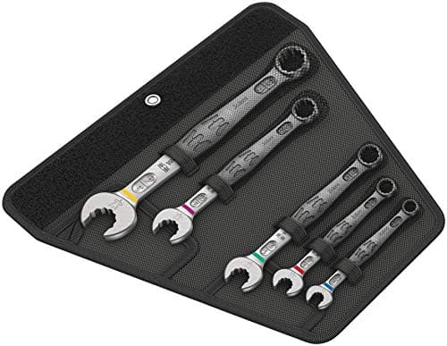 Image of Wera 05020240001 6003 Joker 5 Imperial Set 1 Combination Wrench Set, Imperial, 5 Pieces