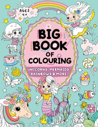 Image of Big Book of Colouring for Girls: Children Ages 4+ (Big Books of Colouring (Ages 4+))
