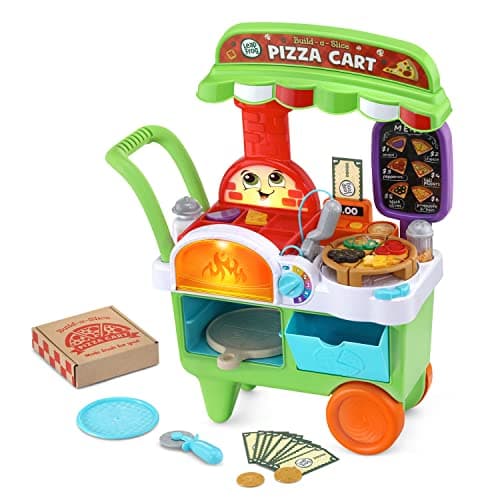 Image of LeapFrog Build-a-Slice Pizza Cart (Frustration Free Packaging)