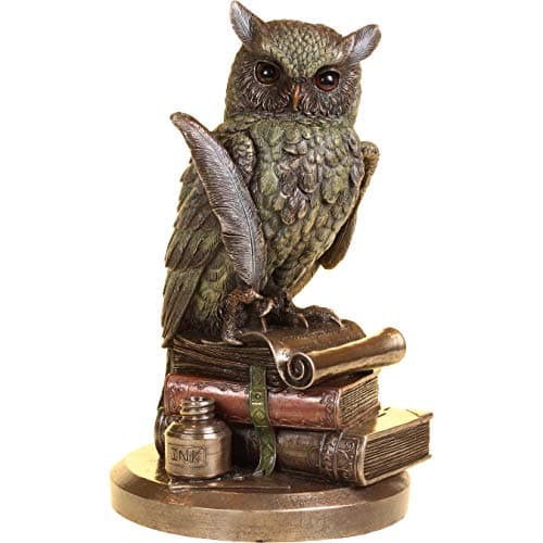 Image of Nemesis Now Ulula Figurine 23cm Bronze