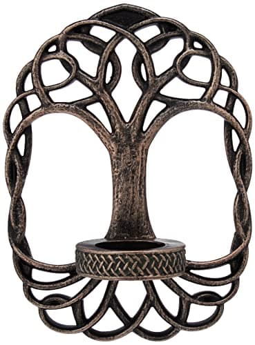 Image of Nemesis Now D2415G6 Tree of Life Candle Candle Holder 23cm Bronze