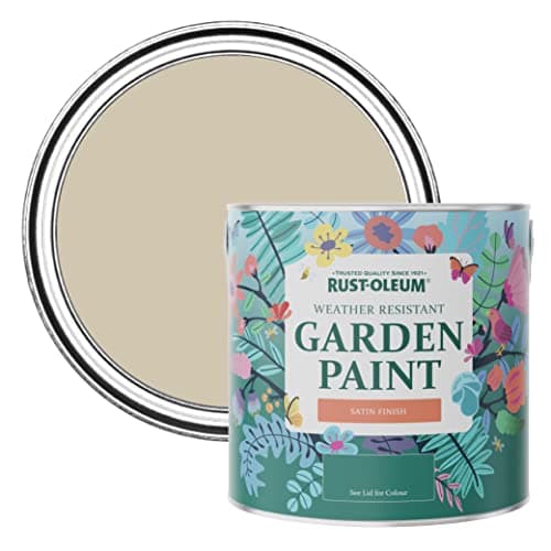 Image of Rust-Oleum Green Mould-Resistant Garden Paint In Satin Finish - Silver Sage 2.5L