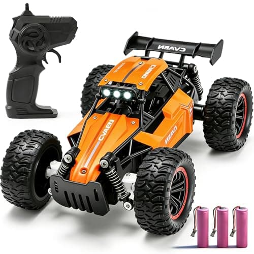 Image of Jiakora RC Car, 2.4GHz Remote Control Cars for Kids, 1:16 Scale Alloy Off-Road Monster Truck with 3 Batteries for 60min Playtime, All Terrain Remote Control Vehicle Electric Toys for Age 3+ Boys Girls