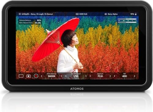 Image of Atomos Shinobi II 5" Camera Monitor, 1500 nit, Camera Control, HDR Touchscreen Display, Slim, Lightweight