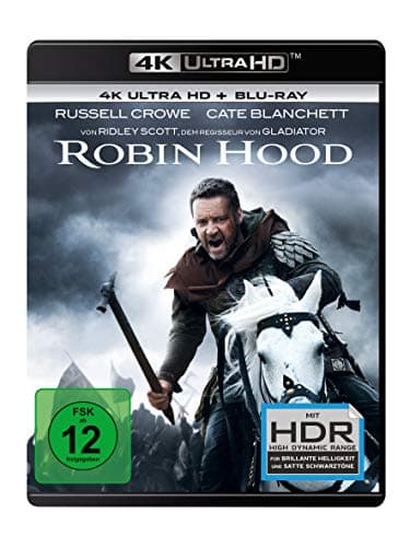 Image of ROBIN HOOD-DIRECTORS CUT - MO [4k Ultra-HD + Blu-ray] [2010]