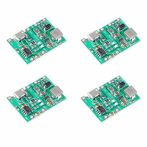 Image of RAKSTORE 4pcs Lithium Li-ion Battery Boost Charger Module USB Lithium Lipo 18650 Battery 3.7V 4.2V To 5V 9V 12V 24V Step Up Module