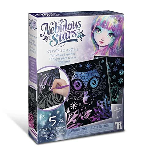 Image of Nebulous Stars Scratch and Sketch Art Kit