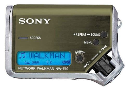 Image of Sony NW-E99 Network Walkman 1Gb - Chrome