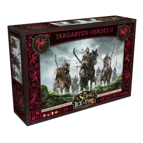 Image of CMON Asmodee A Song of Ice & Fire – Heroes of House Targaryen II | Expansion | Tabletop | 2 Players | From 14+ Years | 45+ Minutes | German | Multilingual