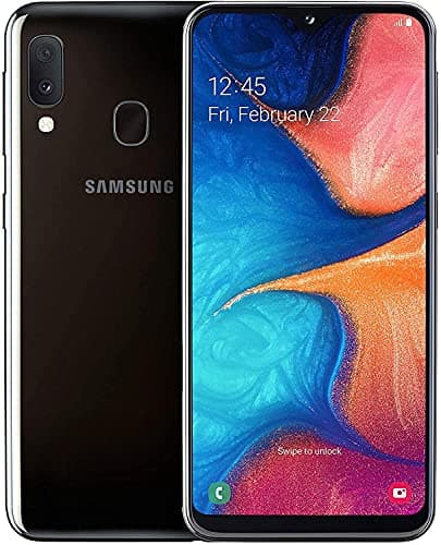 Image of Samsung Galaxy A20E 32GB 5.8 inches 13MP Dual-SIM SIM-Free Smartphone in Black (Renewed)