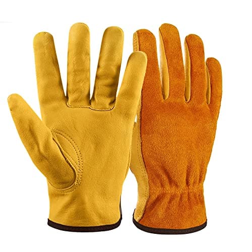 Image of NickyPicky Gardening Gloves for Men and Women - Tough, Thorn Proof Comfortable Breathable Mens Gardening Gloves – Protective Garden Gloves for Men with Strong Grip