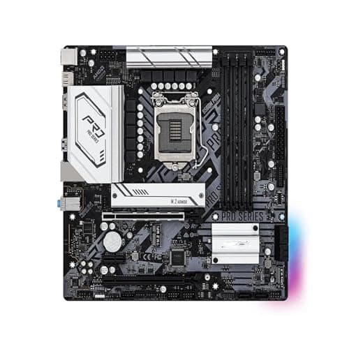 Image of motherboard Fit For ASROCK B560M Pro4 Motherboards LGA 1200 DDR4 128GB For Intel B560 Desktop Mainboard M.2 NVME SATA III USB3.0