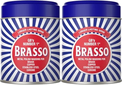 Image of Brasso Metal Polish Wadding, 75g (Pack of 2)