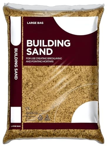 Image of Building Sand 20kg Bag for Bricklaying & Plastering – Natural Soft Construction Sand