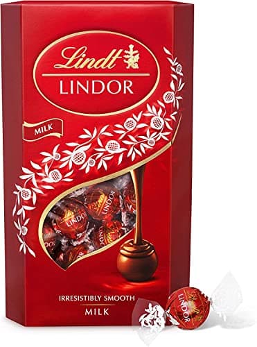 Image of Lindt Lindor Milk Chocolate Truffles Box - approx. 48 Balls, 600 g - Perfect for Sharing and Gifting - Chocolate Balls with a Smooth Melting Filling Sold By Kidzbuzz