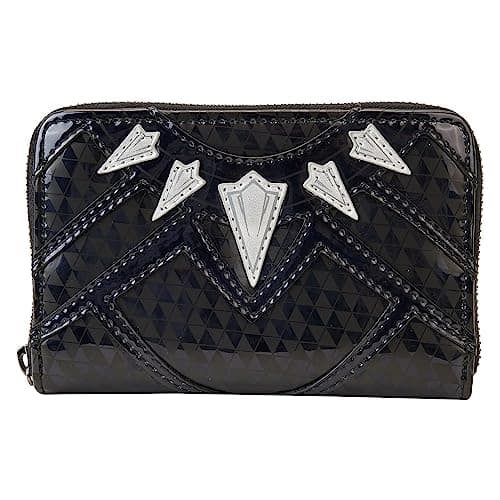 Image of Loungefly Zip Around Purse Black Panther Shine Cosplay New Official Black