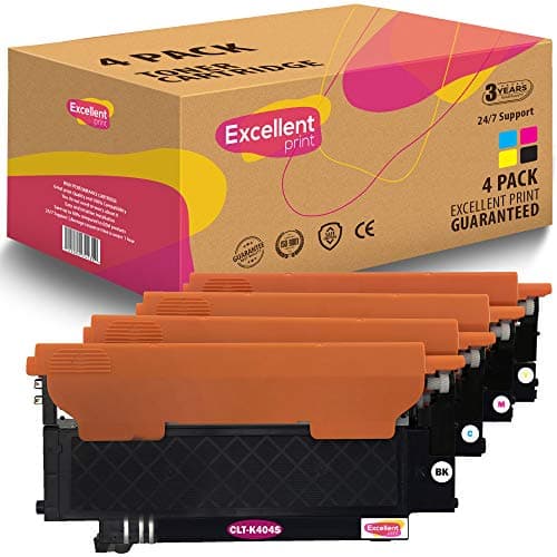 Image of Excellent Print CLT-K404S CLT-C404S CLT-M404S CLT-Y404S Compatible Toner cartridge for Samsung Xpress SL-C430W SL-C430 SL-C480W SL-C480FW