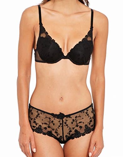 Image of Passionata Women's White Nights Push-up Bra, Black (Schwarz Lk), 70A