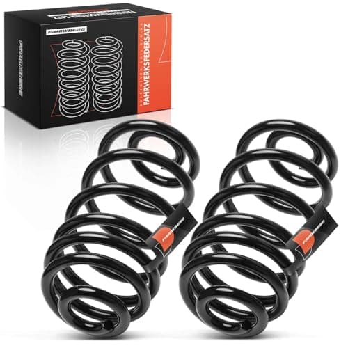 Image of Frankberg 2x Coil Spring Rear Axle coil spring Compatible with Zafira Tourer C P12 2011-2025 Zafira MK III P12 2013-2018 Replace# 13379178