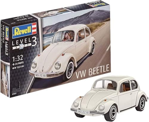 Image of Revell 07681 VW Beetle 1:32 Scale Unbuilt/Unpainted Plastic Model Kit