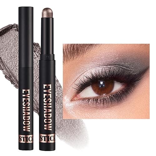 Image of Ofanyia 8 Colors Eyeshadow Stick Set, Shimmer Matte Eye Shadow Crayon Eye Brightener Stick, Smooth Texture Cream Eyeshadow Pen, Long Lasting Waterproof Eye Shadow Oencil Gift Set (14#)