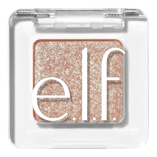 Image of e.l.f. Fine as Fleck Glitter Eyeshadow - Champagne Showers | Eye Shadow with Glitter, Soft Texture, Eye Makeup with Shimmer, Long-Lasting, Vegan | 0.06 oz (1.8 g)