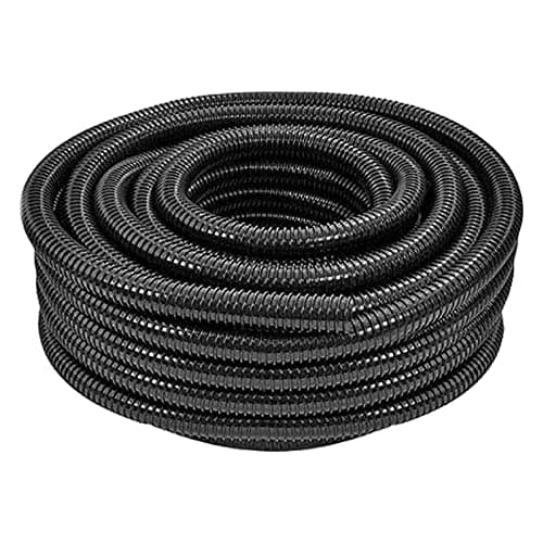 Image of SPARES2GO Universal Extra Long Flexible Corrugated Hose Pipe for Vacuum Cleaner (32mm, 5m)