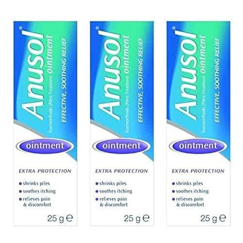 Image of Anusol Ointment 25g x 3 Packs
